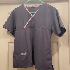 Urbane Scrubs Top. Size small